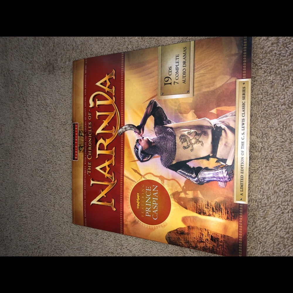 The Chronicles of Narnia audio book cds